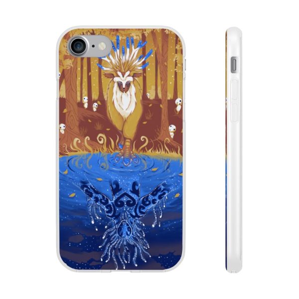 Watch Princess Mononoke - Princess Mononoke Shishigami Day and Night time iPhone Cases-Accessories, Phone Case, princess mononoke, Watch Princess Mononoke