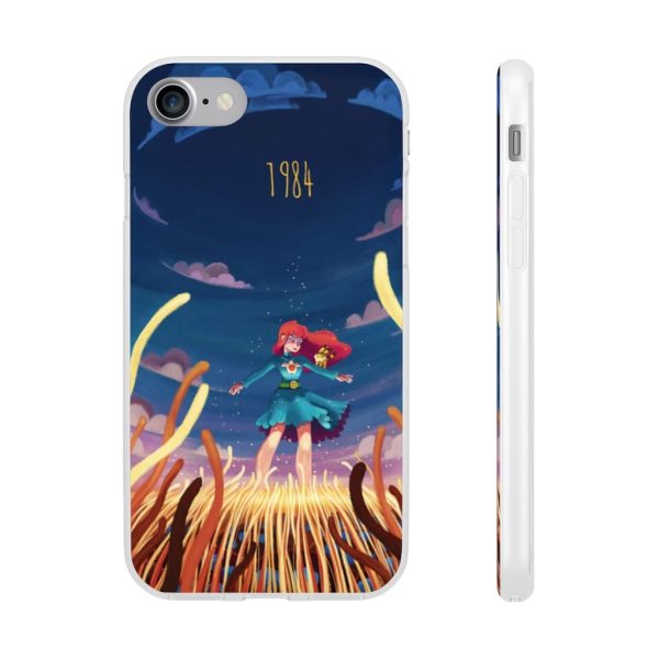 Nausicaa 1984 Illustration iPhone Cases-Accessories, Phone Case