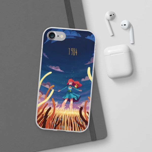 Nausicaa 1984 Illustration iPhone Cases-Accessories, Phone Case