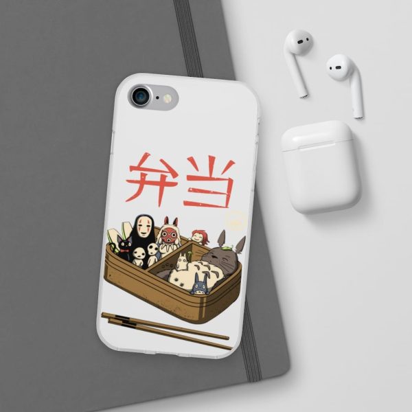 Totoro Sun Shade Cat Bus - Ghibli Bento iPhone Cases-Accessories, My Neighbor Totoro, Phone Case, Spirited Away, Totoro Sun Shade Cat Bus