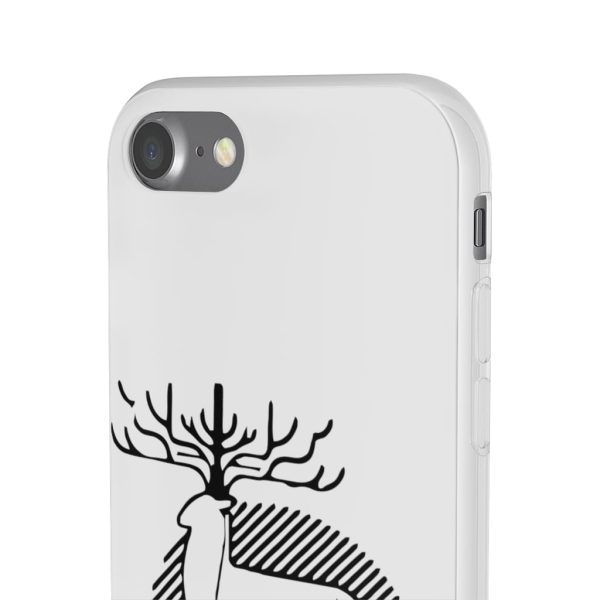 Princess Mononoke Mononoke Hime - Princess Mononoke – Shishigami Line Art iPhone Cases-Accessories, Phone Case, princess mononoke, Princess Mononoke Mononoke Hime