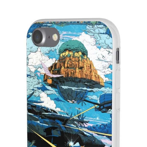 Laputa Castle In The Sky - Laputa: Castle In The Sky – War iPhone Cases-Accessories, Laputa: Castle in the Sky, Phone Case