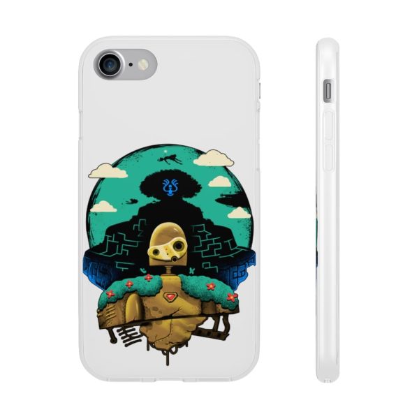 Laputa Castle In The Sky Book - Laputa: Castle in The Sky and Warrior Robot iPhone Cases-Accessories, Laputa Castle In The Sky Book, Laputa: Castle in the Sky, Phone Case