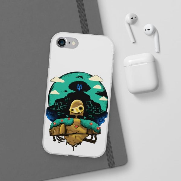 Laputa Castle In The Sky Book - Laputa: Castle in The Sky and Warrior Robot iPhone Cases-Accessories, Laputa Castle In The Sky Book, Laputa: Castle in the Sky, Phone Case
