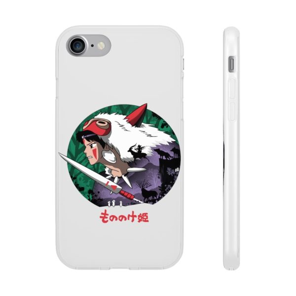 Where To Watch Princess Mononoke - Princess Mononoke’s Journey iPhone Cases-Accessories, Phone Case, princess mononoke, Where To Watch Princess Mononoke