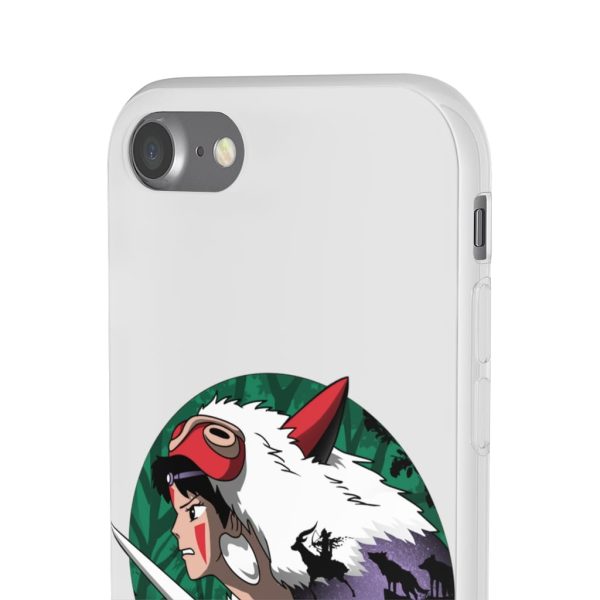 Where To Watch Princess Mononoke - Princess Mononoke’s Journey iPhone Cases-Accessories, Phone Case, princess mononoke, Where To Watch Princess Mononoke