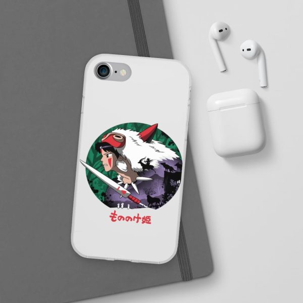 Where To Watch Princess Mononoke - Princess Mononoke’s Journey iPhone Cases-Accessories, Phone Case, princess mononoke, Where To Watch Princess Mononoke