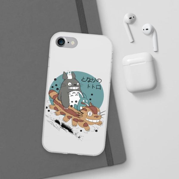 My Totoro - Totoro Riding Catbus iPhone Cases-Accessories, My Neighbor Totoro, My Totoro, Phone Case