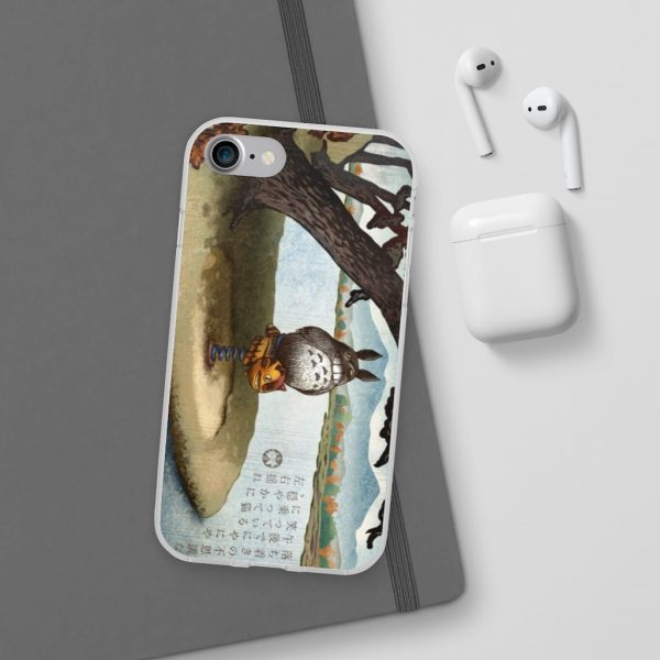 Totoro Bag - Totoro on the Catbus Spring Ride iPhone Cases-Accessories, My Neighbor Totoro, Phone Case, Totoro Bag