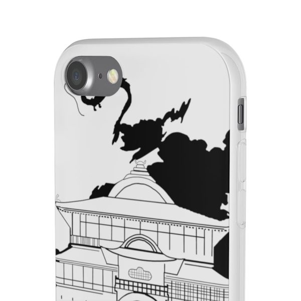 Spirited Away English Actors - Spirited Away Bathhouse illustrated Graphic iPhone Cases-Accessories, Phone Case, Spirited Away, Spirited Away English Actors