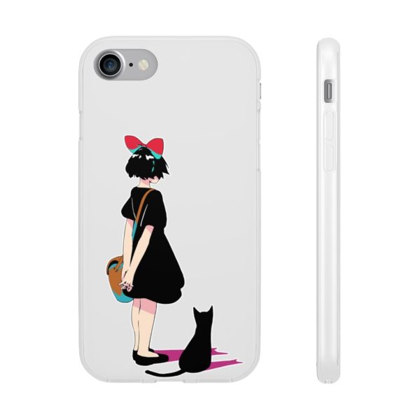 Kiki's Delivery Service Cosplay - Kiki and Jiji Color Art iPhone Cases-Accessories, Kiki's Delivery Service, Kiki's Delivery Service Cosplay, Phone Case