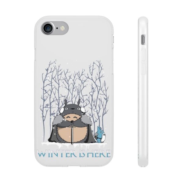 Totoro Poster - Totoro Game of Throne Winter is Here iPhone Cases-Accessories, My Neighbor Totoro, Phone Case, Totoro Poster