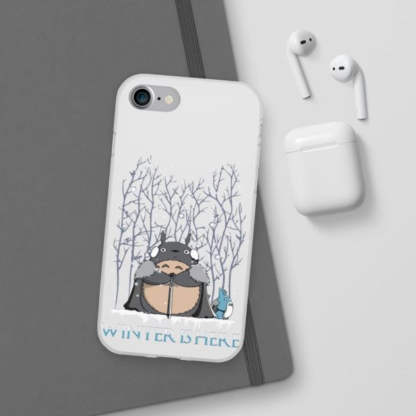 Totoro Poster - Totoro Game of Throne Winter is Here iPhone Cases-Accessories, My Neighbor Totoro, Phone Case, Totoro Poster