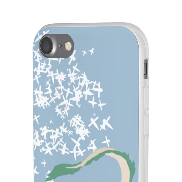 Lin Spirited Away - Spirited Away –  Flying Haku Dragon iPhone Cases-Accessories, Lin Spirited Away, Phone Case, Spirited Away