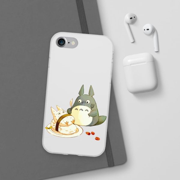 My Neighbor Totoro Characters - Totoro Sushi iPhone Cases-Accessories, My Neighbor Totoro, My Neighbor Totoro Characters, Phone Case