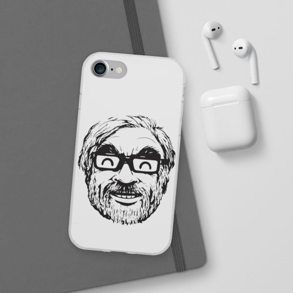 Ghibli Studio – Hayao Miyazaki Portrait iPhone Cases-Accessories, Phone Case