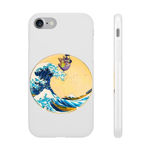 Totoro Anime - Totoro On The Waves iPhone Cases-Accessories, My Neighbor Totoro, Phone Case, Totoro Anime