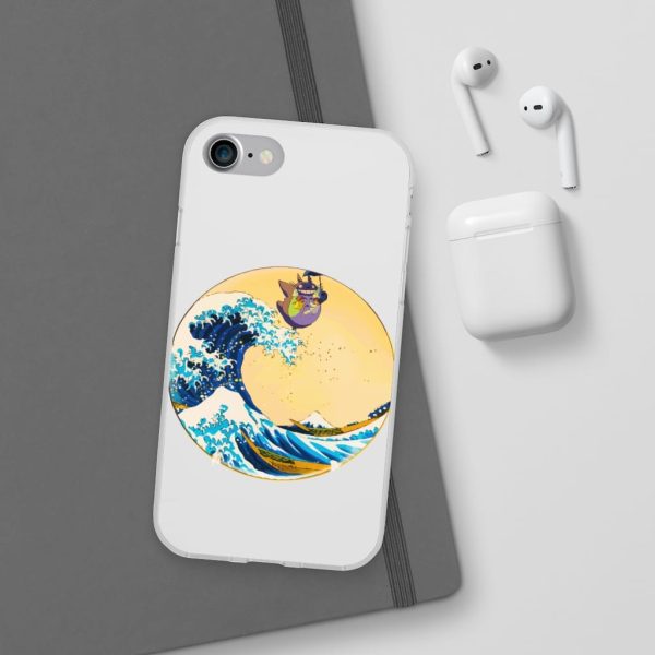 Totoro Anime - Totoro On The Waves iPhone Cases-Accessories, My Neighbor Totoro, Phone Case, Totoro Anime