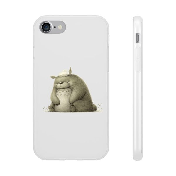 Tom Totoro Concrete Atlantic City - The Fluffy Totoro iPhone Cases-Accessories, My Neighbor Totoro, Phone Case, Tom Totoro Concrete Atlantic City