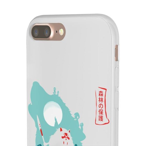 Princess Mononoke With Wolf - Princess Mononoke – Guardians of the Forest iPhone Cases-Phone Case, princess mononoke, Princess Mononoke With Wolf