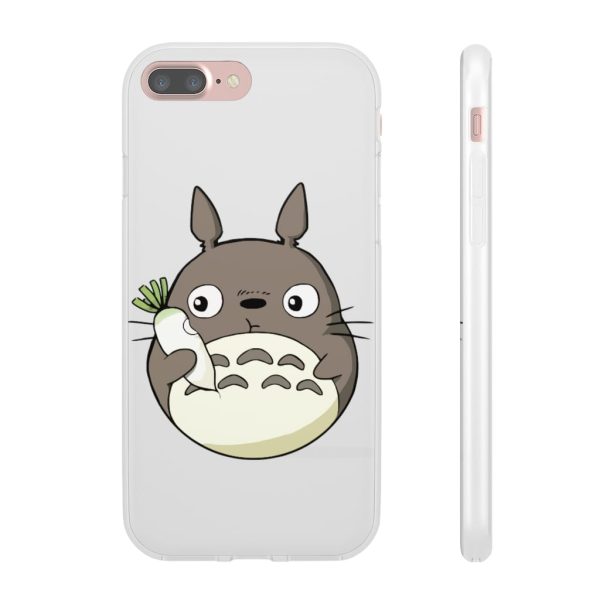 My Neighbor Totoro - Totoro Eating Turnip iPhone Cases-Accessories, My Neighbor Totoro, Phone Case