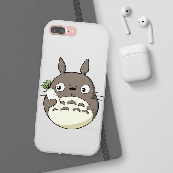 My Neighbor Totoro - Totoro Eating Turnip iPhone Cases-Accessories, My Neighbor Totoro, Phone Case