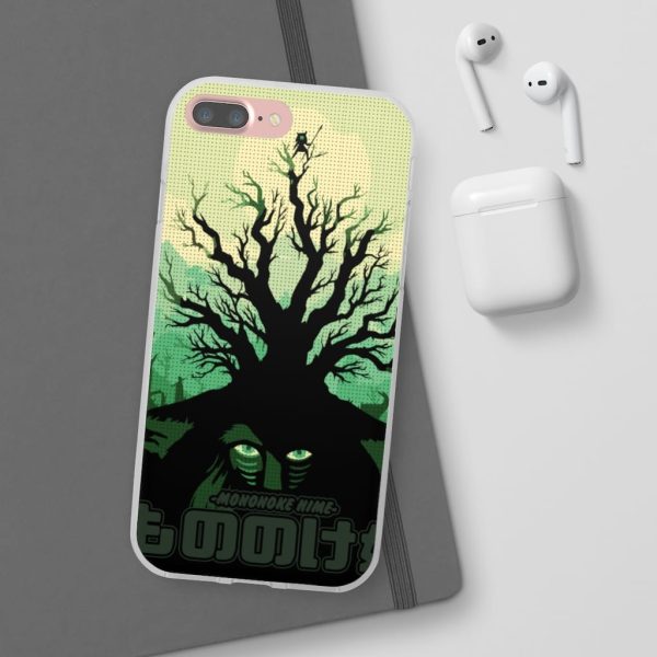 Princess Mononoke Poster - Princess Mononoke – Forest Spirit iPhone Cases-Accessories, Phone Case, princess mononoke, Princess Mononoke Poster