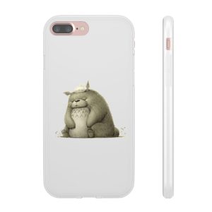 Tom Totoro Concrete Atlantic City - The Fluffy Totoro iPhone Cases-Accessories, My Neighbor Totoro, Phone Case, Tom Totoro Concrete Atlantic City