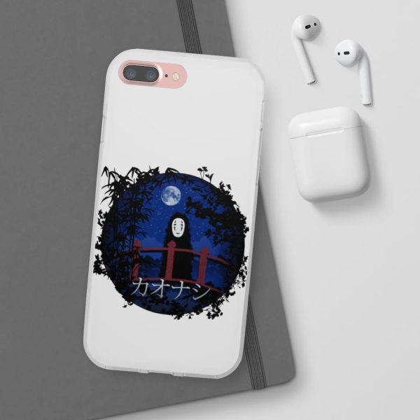 Spirited Away Live' - Spirited Away Kaonashi No Face by the blue Moon iPhone Cases-Accessories, Characters Spirited Away, kaonashi, no face, Phone Case, Spirited Away, Spirited Away Live