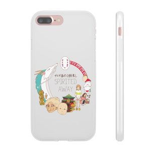 Spirited Away Sen To Chihiro No Kamikakushi - Spirited Away Compilation Characters iPhone Cases-Accessories, Phone Case, Spirited Away, Spirited Away Sen To Chihiro No Kamikakushi