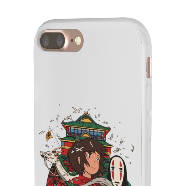 Spirited Away Poster - Spirited Away – Sen and Friends iPhone Cases-Accessories, kaonashi, no face, Phone Case, Spirited Away, Spirited Away Poster