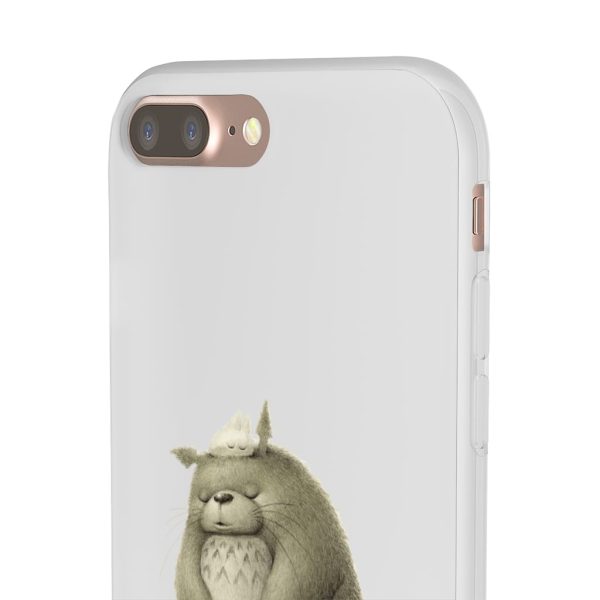 Tom Totoro Concrete Atlantic City - The Fluffy Totoro iPhone Cases-Accessories, My Neighbor Totoro, Phone Case, Tom Totoro Concrete Atlantic City