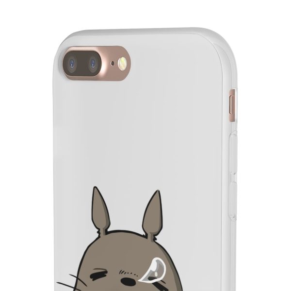 Totoro Umbrella - Sleepy Totoro iPhone Cases-Accessories, My Neighbor Totoro, Phone Case, Totoro Umbrella