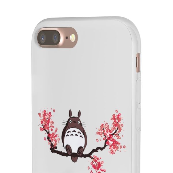 My Neighbor Totoro Japanese - Totoro and Sakura iPhone Cases-Accessories, My Neighbor Totoro, My Neighbor Totoro Japanese, Phone Case