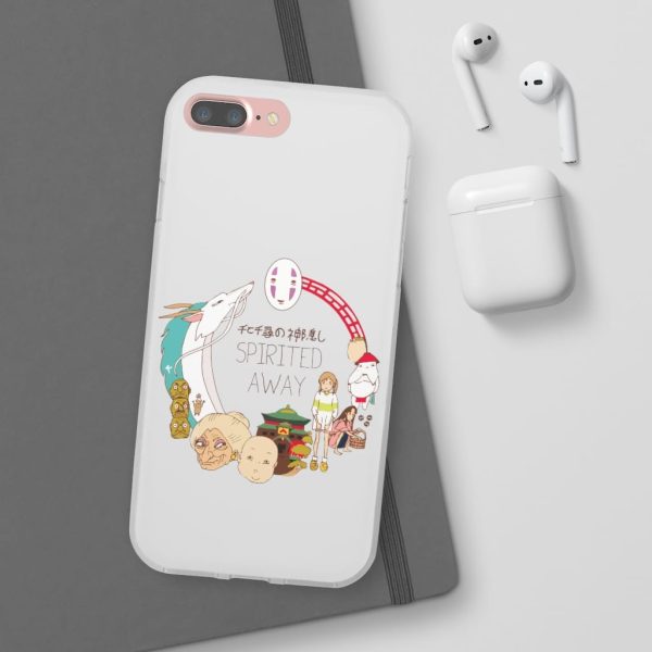 Spirited Away Sen To Chihiro No Kamikakushi - Spirited Away Compilation Characters iPhone Cases-Accessories, Phone Case, Spirited Away, Spirited Away Sen To Chihiro No Kamikakushi