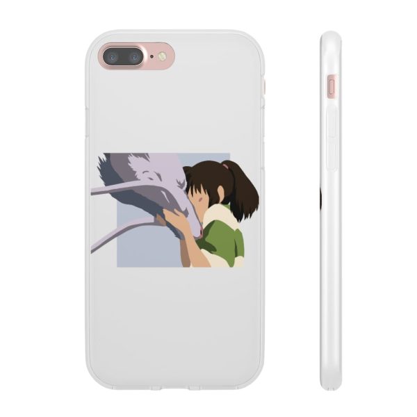 Miyazakis Spirited Away - Spirited Away Haku and Chihiro Graphic iPhone Cases-Accessories, Dust Sprites Spirited Away, Miyazakis Spirited Away, Phone Case, Spirited Away, Spirited Away Live Action