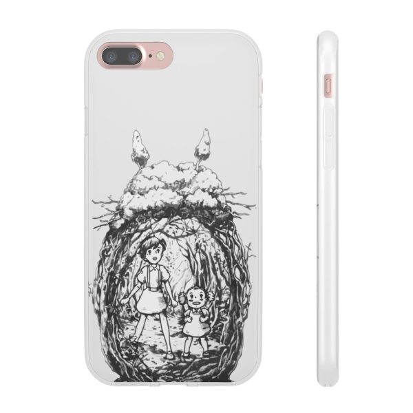 What Animal Is Totoro - My Neighbor Totoro – Mei and Sastuki in the Forest iPhone Cases-Accessories, My Neighbor Totoro, Phone Case, What Animal Is Totoro