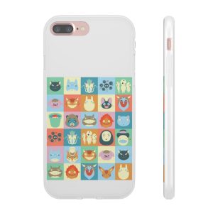 Ghibli Colorful Characters Collection iPhone Cases-Accessories, Phone Case