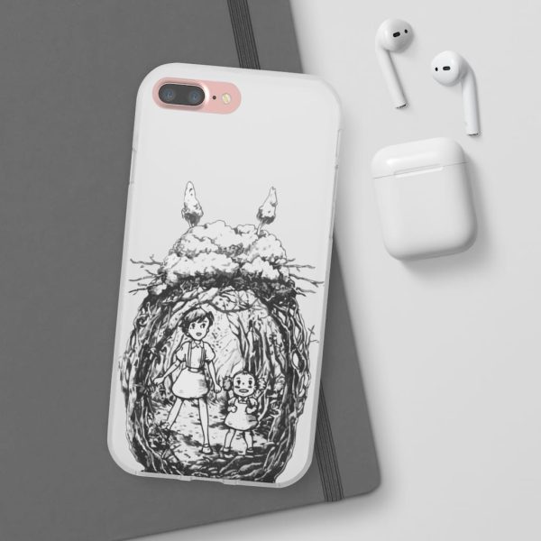 What Animal Is Totoro - My Neighbor Totoro – Mei and Sastuki in the Forest iPhone Cases-Accessories, My Neighbor Totoro, Phone Case, What Animal Is Totoro