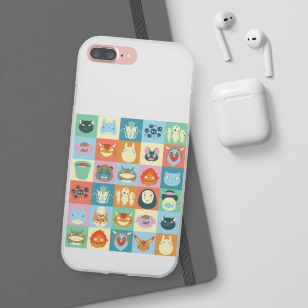 Ghibli Colorful Characters Collection iPhone Cases-Accessories, Phone Case