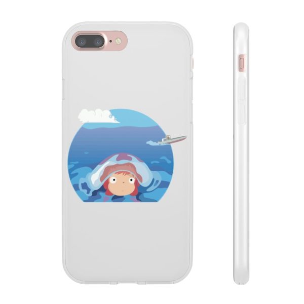 Ponyo Background - Ponyo in her first trip iPhone Cases-Accessories, Phone Case, ponyo, Ponyo Background