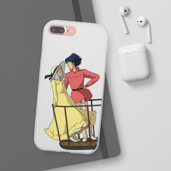 Sheet Music Howl's Moving Castle - Howl’s Moving Castle – Sophie and Howl Gazing at Each other iPhone Cases-Accessories, Howl's Moving Castle, Phone Case, Sheet Music Howl's Moving Castle