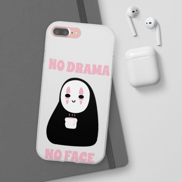 Elden Ring Have Mercy For The Spirited Away Shamans - No Drama, No Face iPhone Cases-Accessories, Elden Ring Have Mercy For The Spirited Away Shamans, kaonashi, no face, Phone Case, Spirited Away