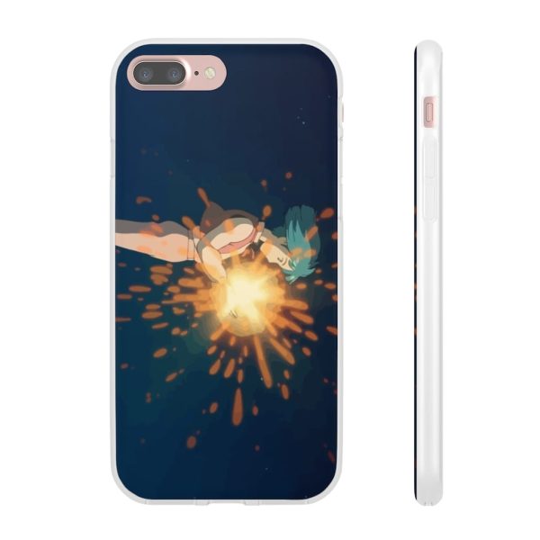 Howl's Moving Castle Howl - Howl’s Moving Castle – Howl meets Calcifer iPhone Cases-Accessories, Howl's Moving Castle, Howl's Moving Castle Howl, Phone Case