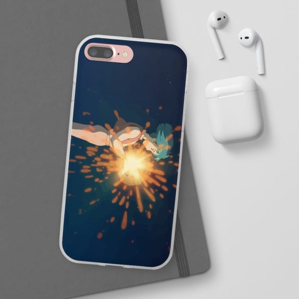 Howl's Moving Castle Howl - Howl’s Moving Castle – Howl meets Calcifer iPhone Cases-Accessories, Howl's Moving Castle, Howl's Moving Castle Howl, Phone Case