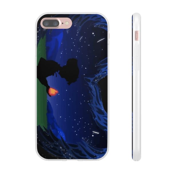 Howl's Moving Castle Characters - Howl’s Moving Castle – Howl meets Calcifer Classic iPhone Cases-Accessories, Howl's Moving Castle, Howl's Moving Castle Characters, Phone Case