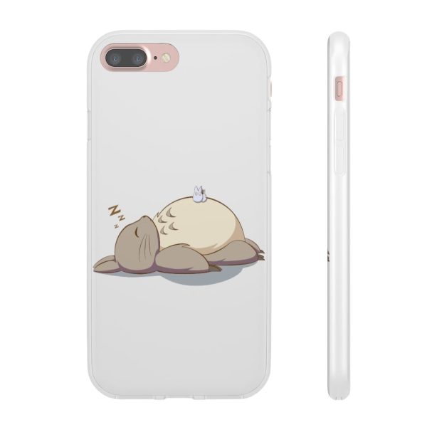 Satsuki Totoro - Sleeping Totoro iPhone Cases-Accessories, My Neighbor Totoro, Phone Case, Satsuki Totoro