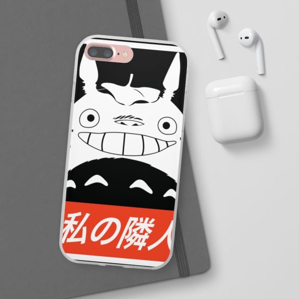 Totoro Japanese Restaurant - Smiling Totoro iPhone Cases-Accessories, My Neighbor Totoro, Phone Case, Totoro Japanese Restaurant