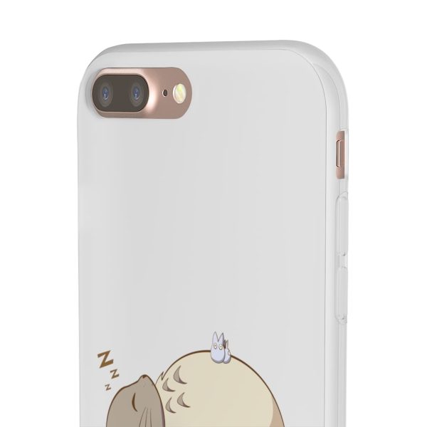 Satsuki Totoro - Sleeping Totoro iPhone Cases-Accessories, My Neighbor Totoro, Phone Case, Satsuki Totoro