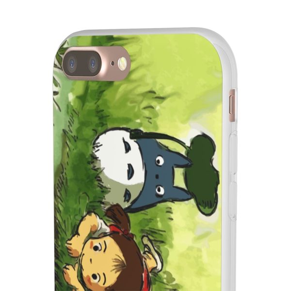 Studio Ghibli Totoro Movie - My Neighbor Totoro – Playing Mei iPhone Cases-Accessories, My Neighbor Totoro, Phone Case, Studio Ghibli Totoro Movie